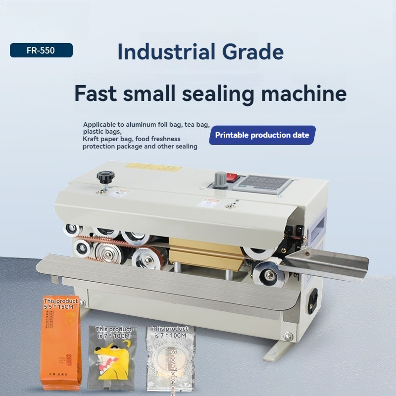 Commercial Printing And Packaging - 新型卓上小型自動連続シーリングマシン 茶包装日付印字ヒートシーリングマシン包装機