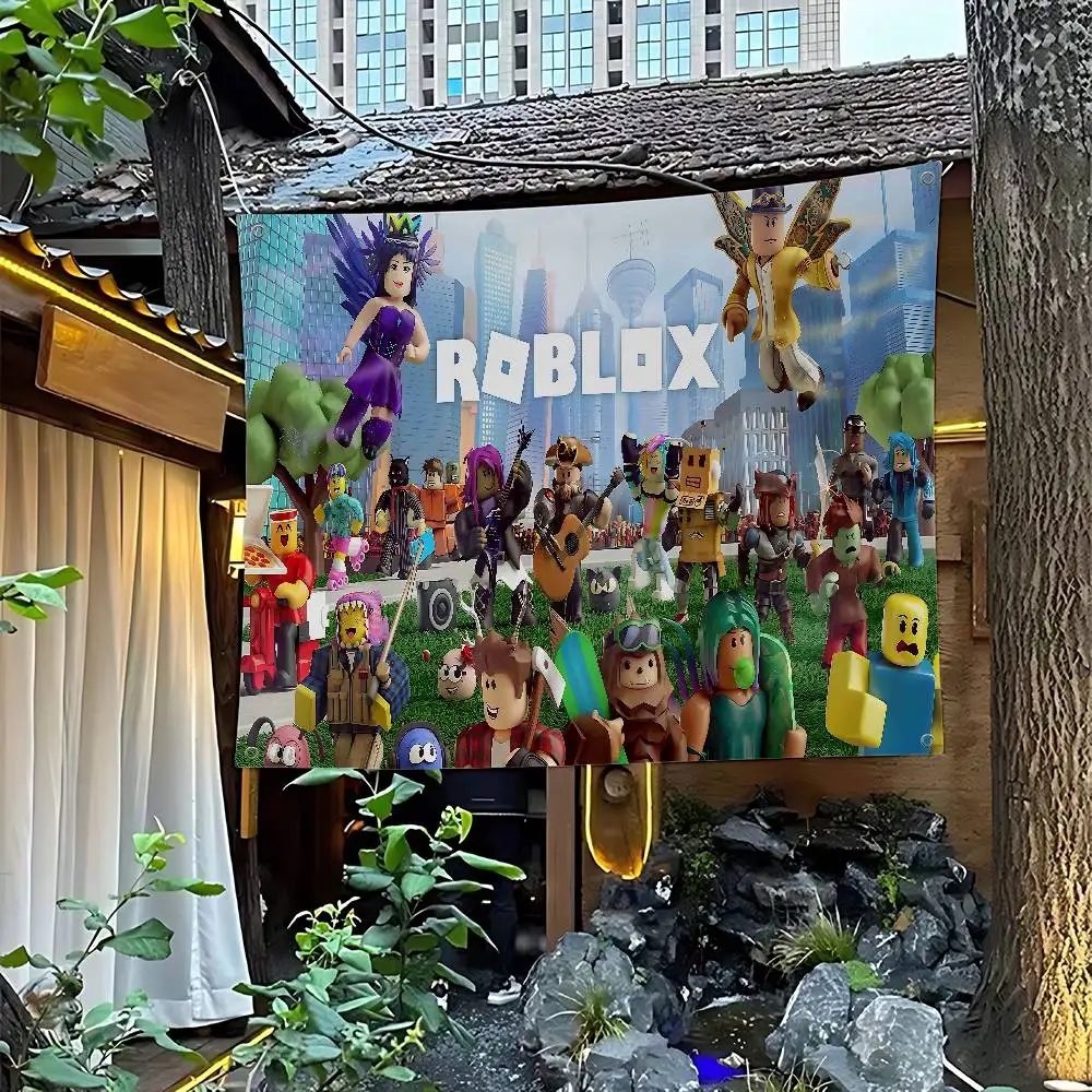 Commercial Printing Company - R-Robloxゲームアドバンスドプリント商業広告旗会社パーティーバナー