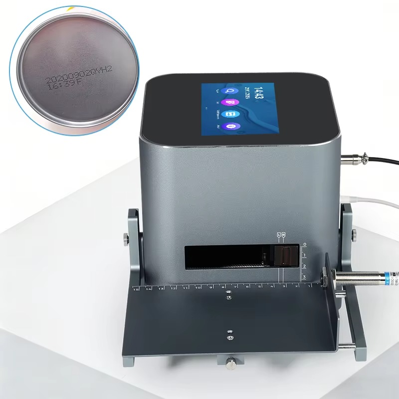 Barcode Printer - インテリジェントグッドデュアルモードインクジェットプリンター静的ハンドヘルドコーディングマシン、日付QRバーコードバッチマーキング用、各種素材対応
