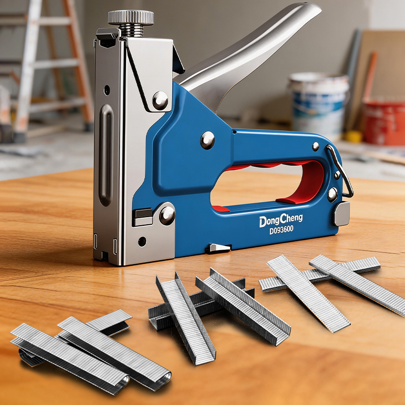 Stapler Heavy Duty - 3-in-1 ネイルガン 炭素鋼 4-14mm ドア用 T10-14