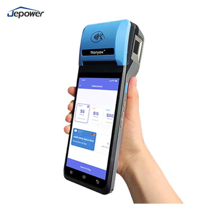 5.5インチハンドヘルドPOS 1D/2D/QRバーコードス - Barcode Printer のレビューと価格