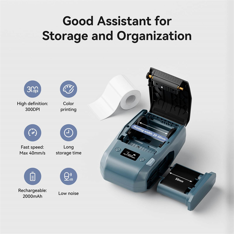 Niimbot N1/M2 熱転写ラベルプリンターカラー印刷 - Commercial Book Printing Machines のレビューと価格